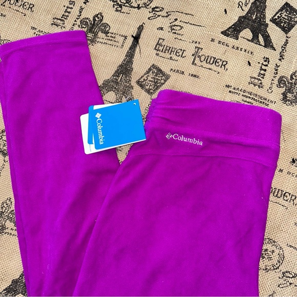 Columbia NWT! Girls' Plum/Purple Glacial Legging Size L(14/16) - Picture 2 of 13